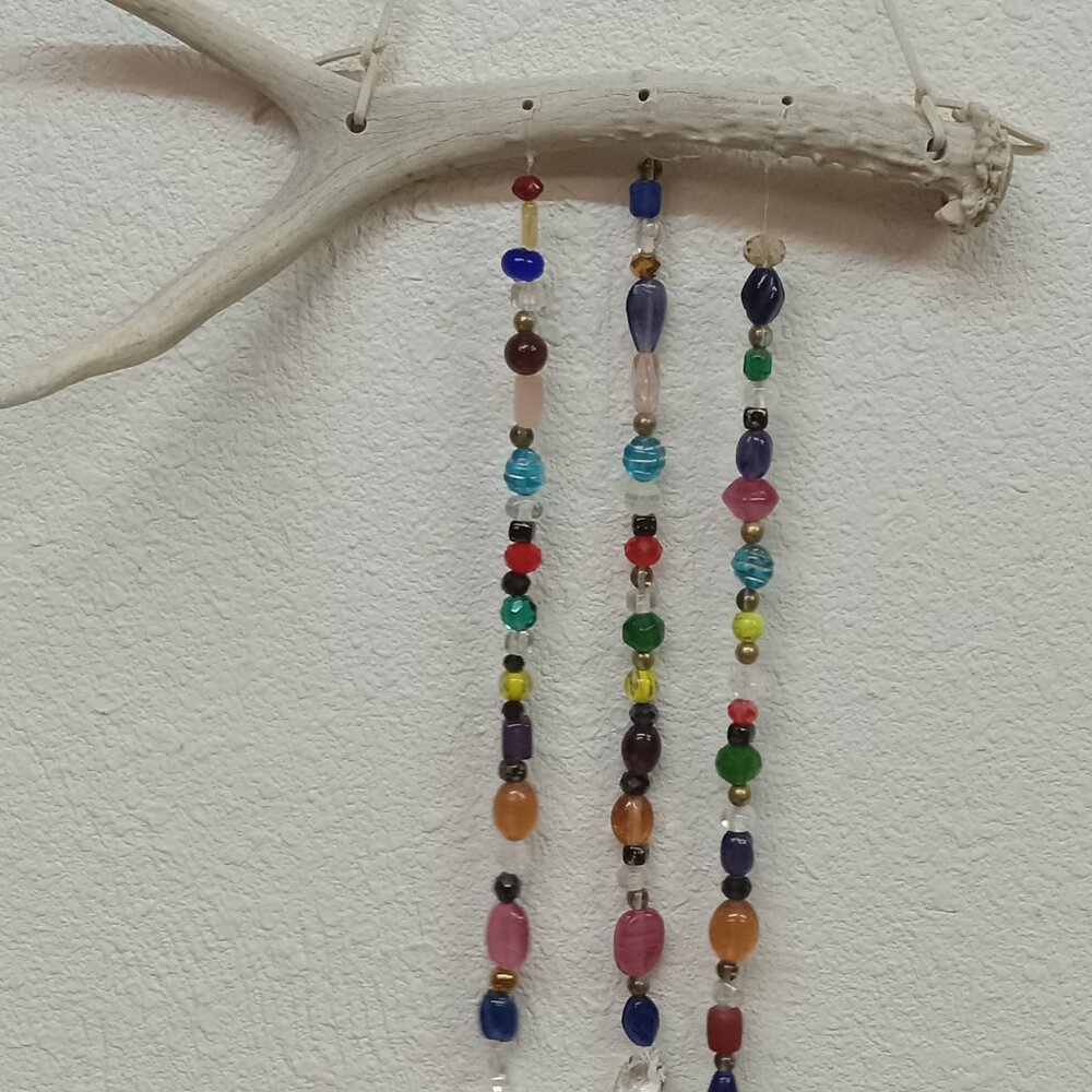 Gorgeous Handmade Beaded Suncatcher